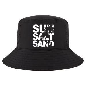 Sun Salt Sand Summer Palm Tree Cool Comfort Performance Bucket Hat