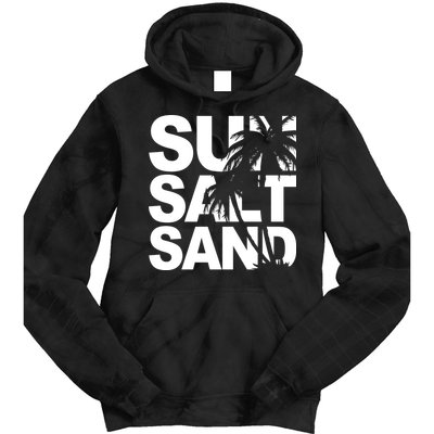 Sun Salt Sand Summer Palm Tree Tie Dye Hoodie