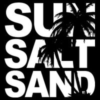 Sun Salt Sand Summer Palm Tree Kids Hoodie