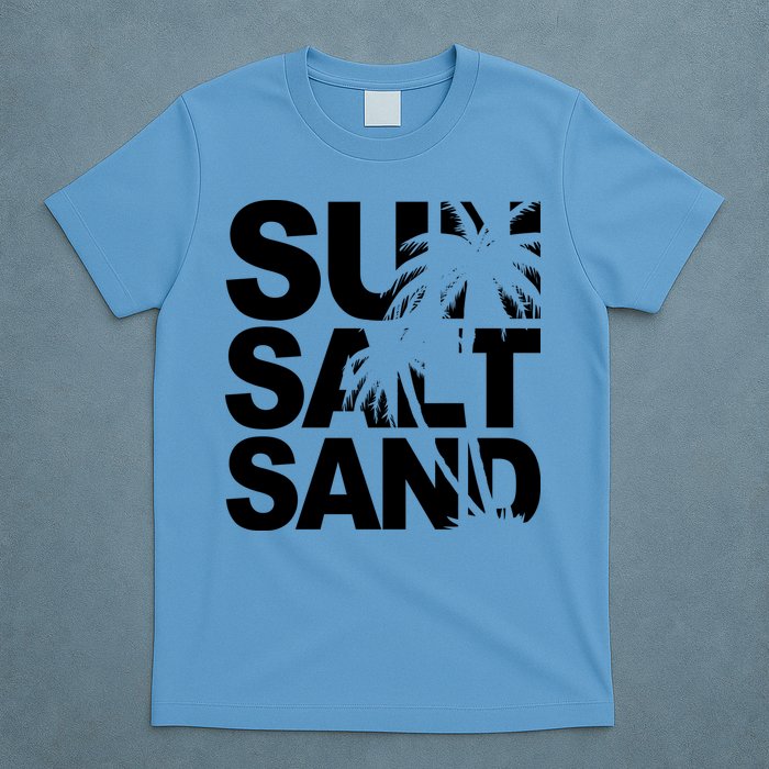 Sun Salt Sand Summer Palm Tree T-Shirt