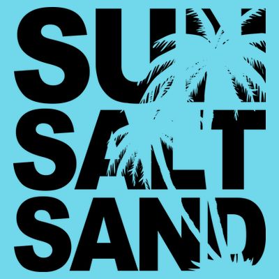 Sun Salt Sand Summer Palm Tree T-Shirt