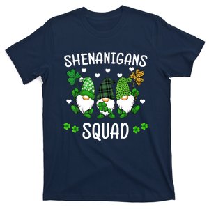 Shenanigans Squad St Patricks Day Gnomes Green Proud Irish T-Shirt