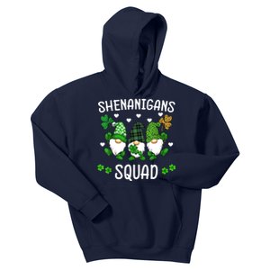 Shenanigans Squad St Patricks Day Gnomes Green Proud Irish Kids Hoodie