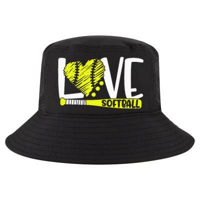 Softball Saying Cool Comfort Performance Bucket Hat