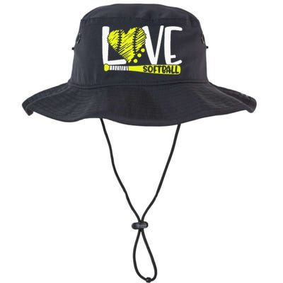 Softball Saying Legacy Cool Fit Booney Bucket Hat