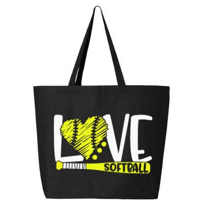 Softball Saying 25L Jumbo Tote