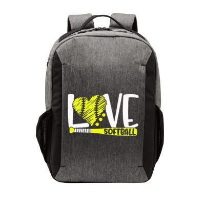 Softball Saying Vector Backpack