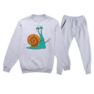 Slippery Sally Premium Crewneck Sweatsuit Set