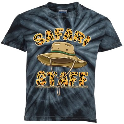 Safari Staff Safari Birthday Kids Tie-Dye T-Shirt