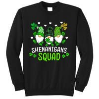 Shenanigans Squad St Patricks Day Gnomes Green Proud Irish Sweatshirt