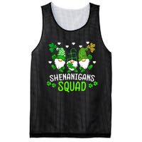 Shenanigans Squad St Patricks Day Gnomes Green Proud Irish Mesh Reversible Basketball Jersey Tank