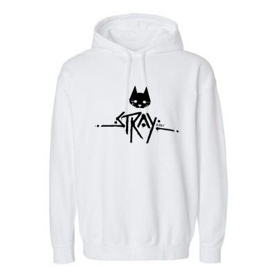 Stray Shirt Stray Video Game Shirt Cat Adventure Garment-Dyed Fleece Hoodie