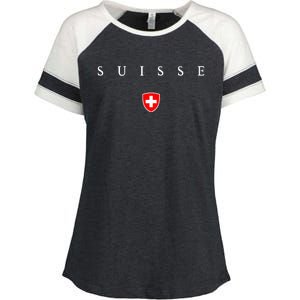 Switzerland Suisse Enza Ladies Jersey Colorblock Tee