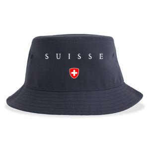 Switzerland Suisse Sustainable Bucket Hat