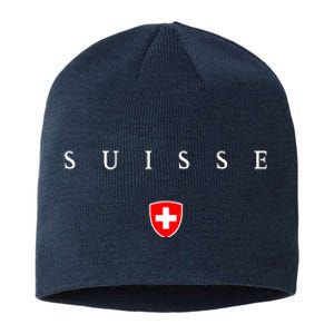 Switzerland Suisse Sustainable Beanie