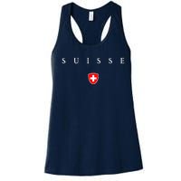 Switzerland Suisse Women's Racerback Tank