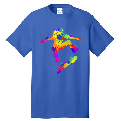 Skateboarder Skater Skateboard Skateboarding Great Gift Tall T-Shirt