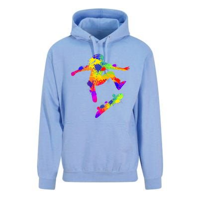 Skateboarder Skater Skateboard Skateboarding Great Gift Unisex Surf Hoodie