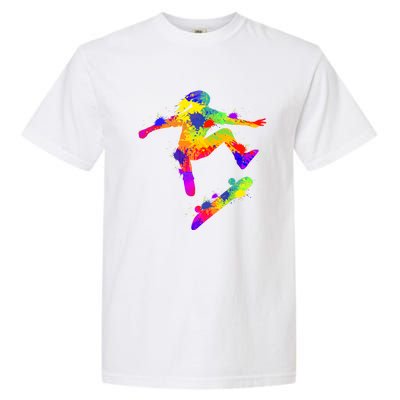 Skateboarder Skater Skateboard Skateboarding Great Gift Garment-Dyed Heavyweight T-Shirt