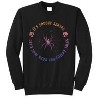 Spooky Season Spin Webs Creepy Tales Halloween Spider Lover Sweatshirt