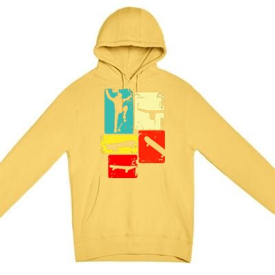 Skater Skateboarder Premium Pullover Hoodie