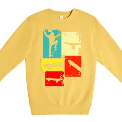 Skater Skateboarder Premium Crewneck Sweatshirt