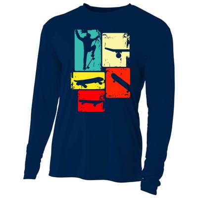 Skater Skateboarder Cooling Performance Long Sleeve Crew