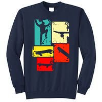 Skater Skateboarder Tall Sweatshirt