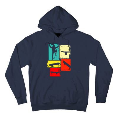 Skater Skateboarder Tall Hoodie