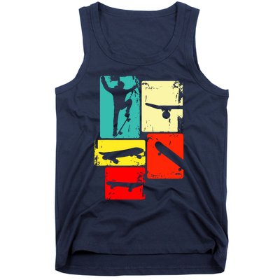 Skater Skateboarder Tank Top