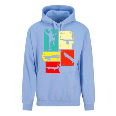 Skater Skateboarder Unisex Surf Hoodie