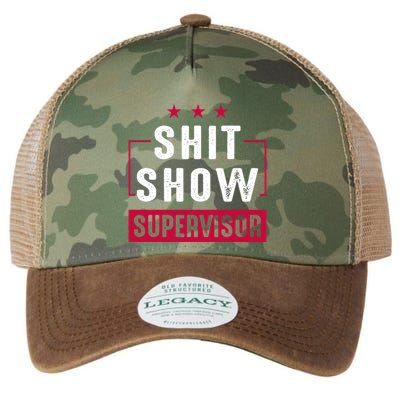 ShitShow Supervisor Legacy Tie Dye Trucker Hat