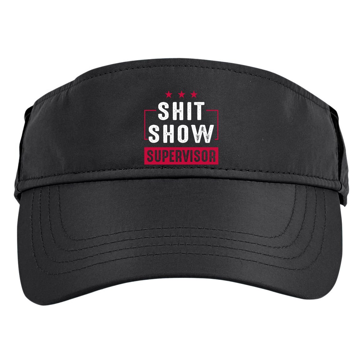ShitShow Supervisor Adult Drive Performance Visor