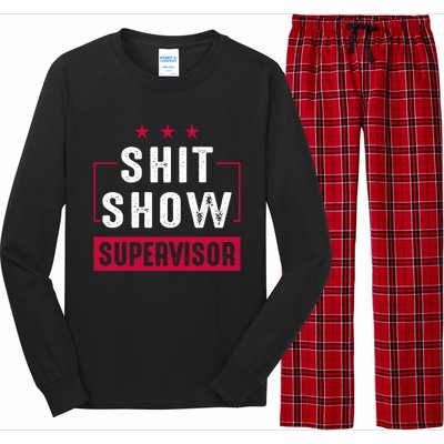 ShitShow Supervisor Long Sleeve Pajama Set