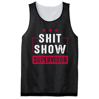 ShitShow Supervisor Mesh Reversible Basketball Jersey Tank