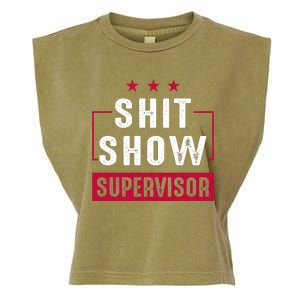 ShitShow Supervisor Garment-Dyed Women's Muscle Tee