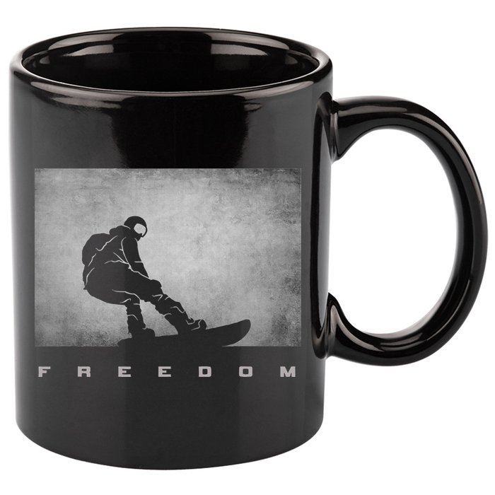 Snowboard Snowboarding Snowboarder Snowboard 11oz C Handle Ceramic Mug