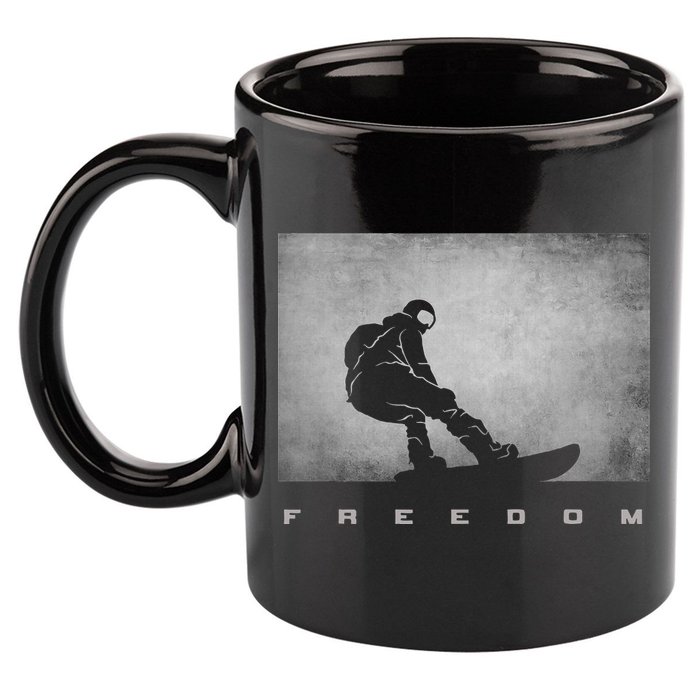 Snowboard Snowboarding Snowboarder Snowboard 11oz C Handle Ceramic Mug