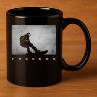 Snowboard Snowboarding Snowboarder Snowboard 11oz C Handle Ceramic Mug
