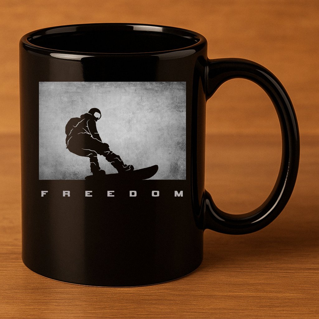 Snowboard Snowboarding Snowboarder Snowboard 11oz C Handle Ceramic Mug