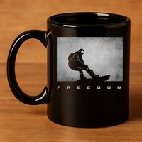 Snowboard Snowboarding Snowboarder Snowboard 11oz C Handle Ceramic Mug