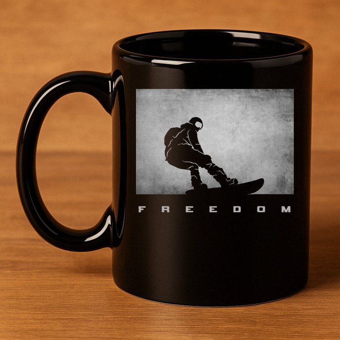 Snowboard Snowboarding Snowboarder Snowboard 11oz C Handle Ceramic Mug