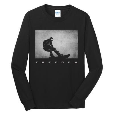 Snowboard Snowboarding Snowboarder Snowboard Tall Long Sleeve T-Shirt