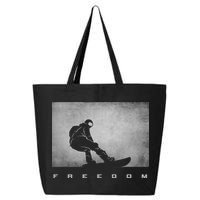 Snowboard Snowboarding Snowboarder Snowboard 25L Jumbo Tote
