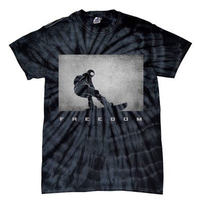 Snowboard Snowboarding Snowboarder Snowboard Tie-Dye T-Shirt