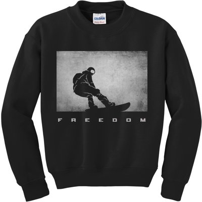 Snowboard Snowboarding Snowboarder Snowboard Kids Sweatshirt