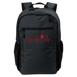 Skiing Skiing Skiing Skiers Winter Sports Heartbeat Gift Daily Commute Backpack