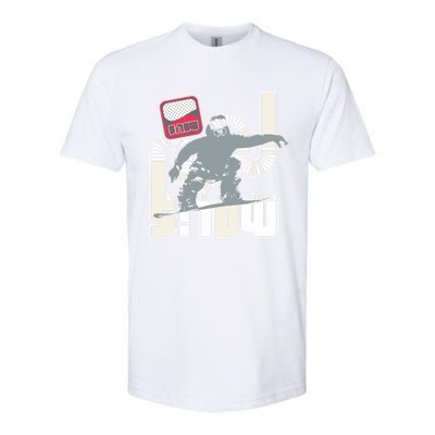 Snow Skiing Ski Graphic Gift Softstyle CVC T-Shirt