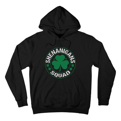 Shenanigans Squad St Patricks Day Matching Family Team Hoodie