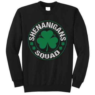 Shenanigans Squad St Patricks Day Matching Family Team Sweatshirt